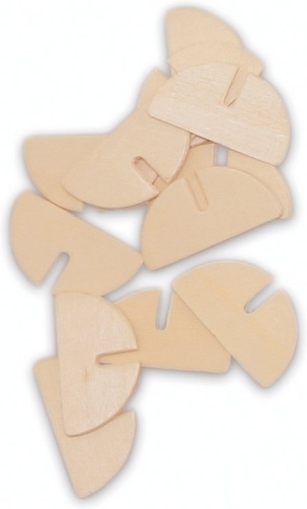 SAGOME IN LEGNO CON SUPPORTO - SET PZ. 10 - ANIMAL