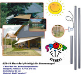 Bastoni Per Tende - Set 4 Pezzi