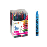 PASTELLONI A CERA MAXI - BARATTOLO 50 PZ. - COL. A