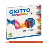 Pastelli Giotto Supermina 24 Colori