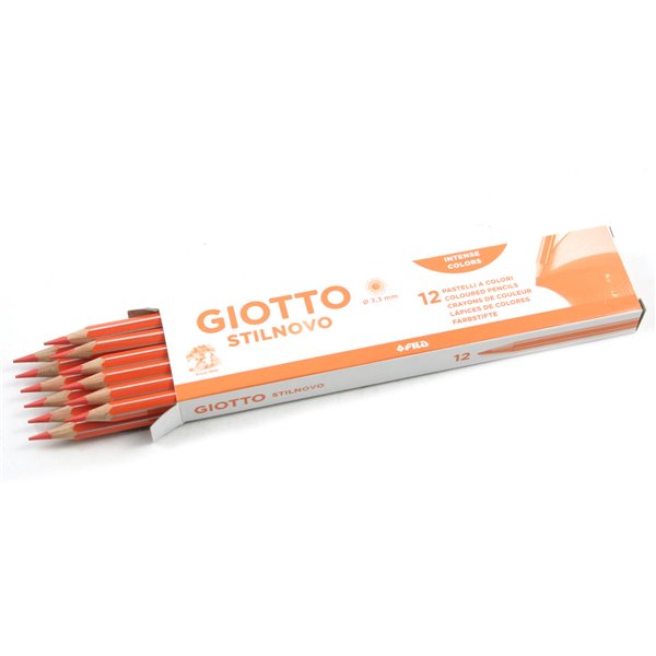 MATITE GIOTTO STILNOVO MONOCOLORE ARANCIO PZ. 12