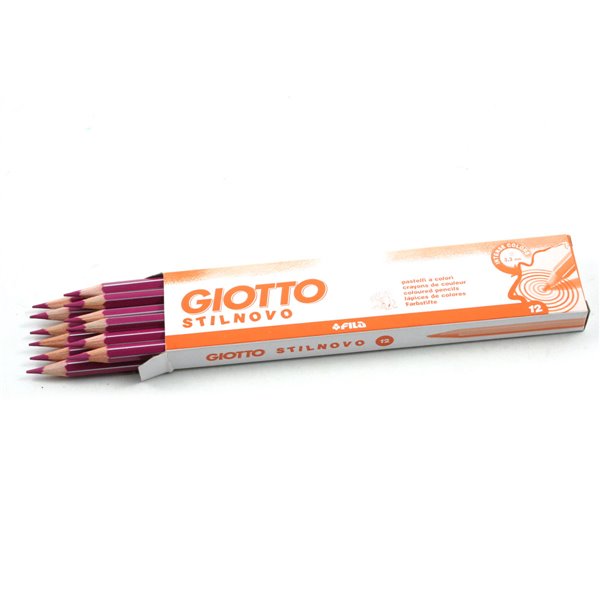 MATITE GIOTTO STILNOVO MONOCOLORE MAGENTA PZ. 12 Immagine principale del prodotto