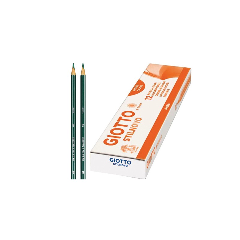 MATITE GIOTTO STILNOVO MONOCOLORE VERDE SMERALDO PZ. 12 Immagine secondaria del prodotto