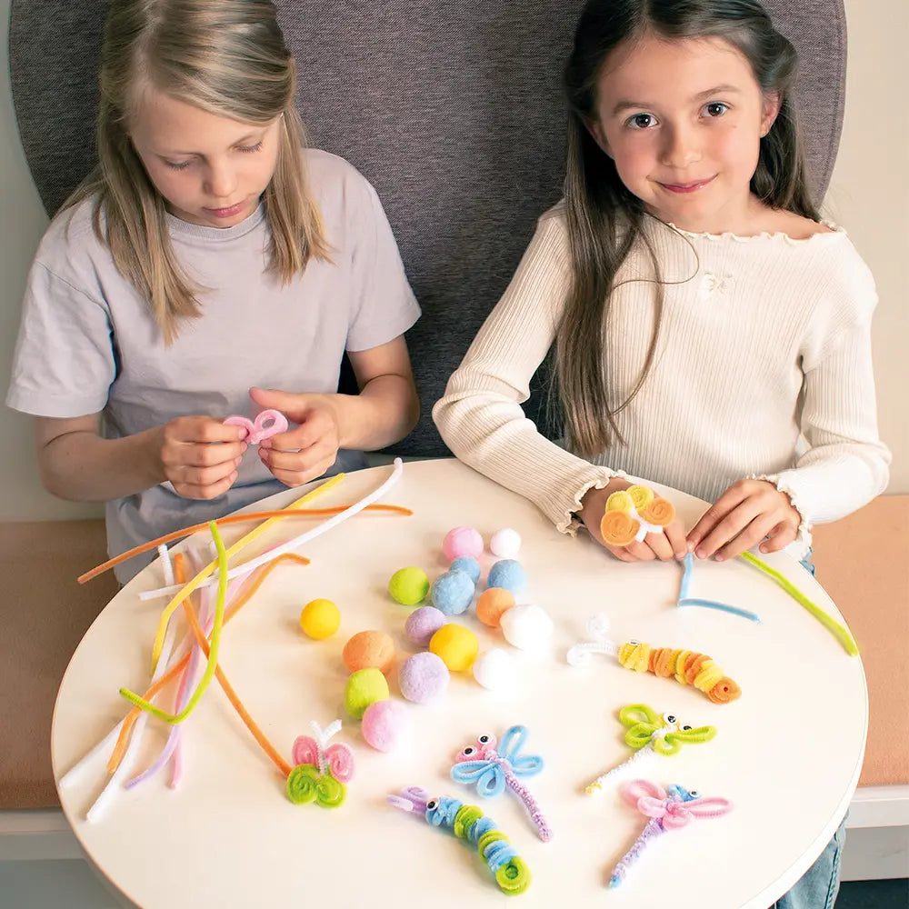 POMPONS PRIMAVERA MM.15/30 - SET PZ. 100