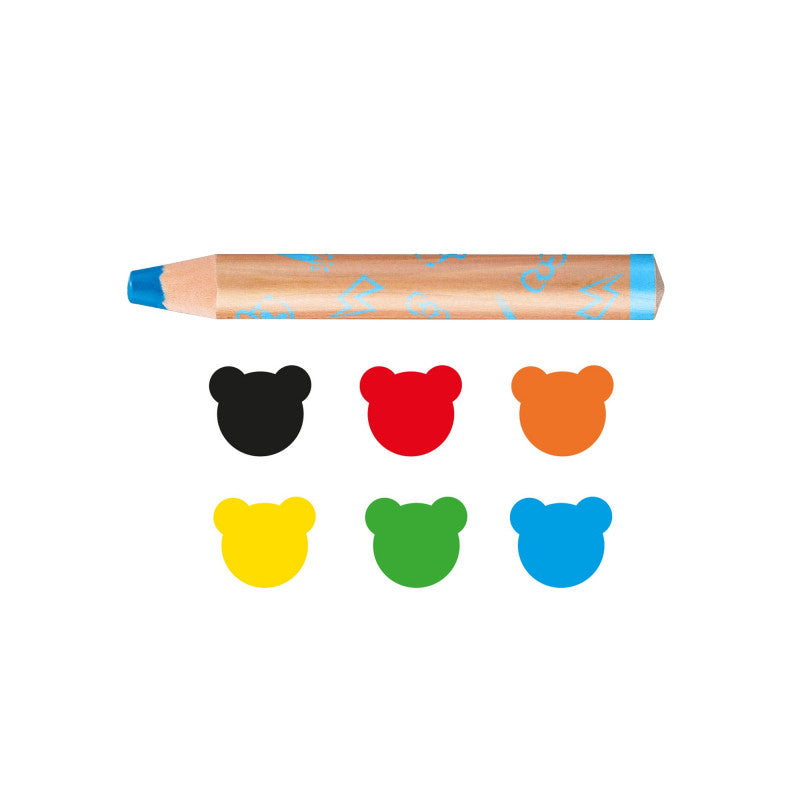 MATITONI BABY 3 IN 1 CARIOCA 6 COLORI