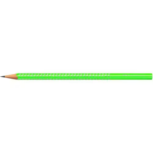 LAPIS SPARKLE FABER CASTELL FUSTO VERDE NEON