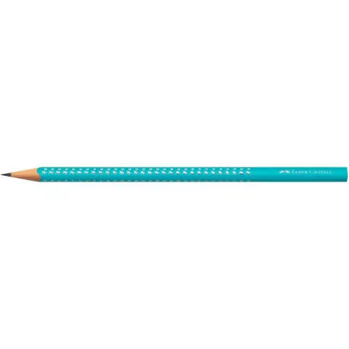 LAPIS SPARKLE FABER CASTELL FUSTO AZZURRO NEON