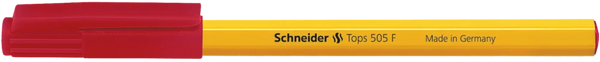 Pennasfera Scheider Tops 505 F Rosso