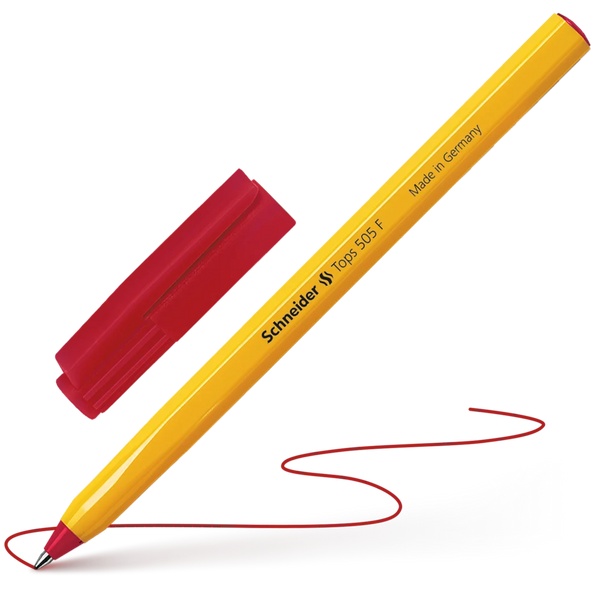 Pennasfera Scheider Tops 505 F Rosso