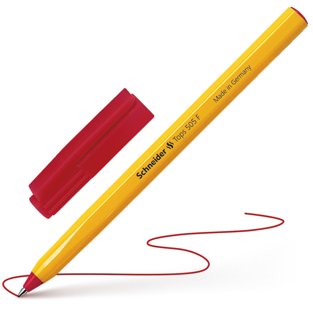 Pennasfera Scheider Tops 505 F Rosso