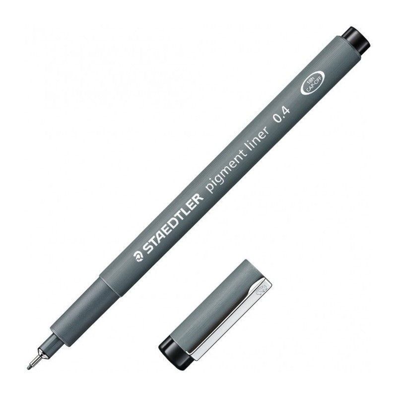 PENNA FINELINER STAEDTLER PIGMENT LINER 0.4MM NERO Immagine principale del prodotto