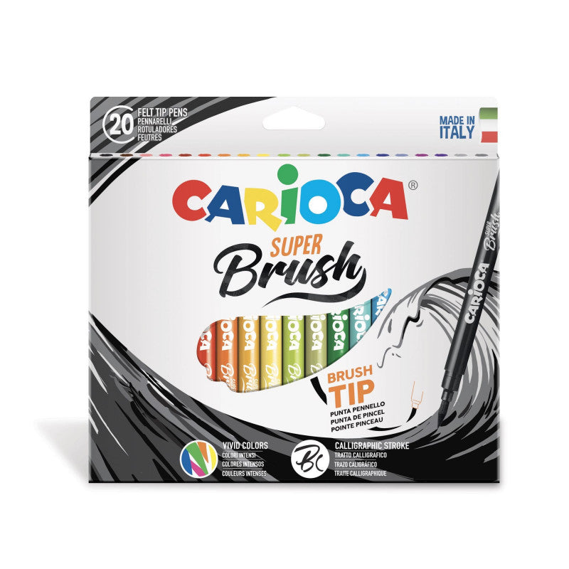 PENNARELLI CARIOCA SUPER-BRUSH /20 Immagine principale del prodotto