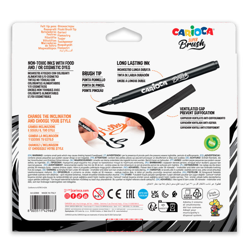 PENNARELLI CARIOCA SUPER-BRUSH /20