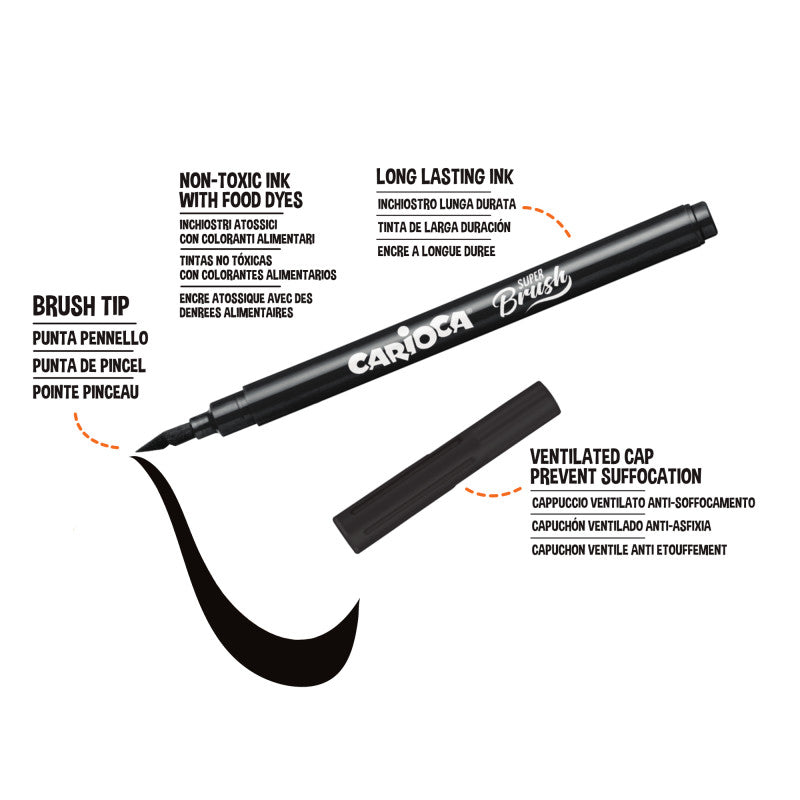 PENNARELLI CARIOCA SUPER-BRUSH /20