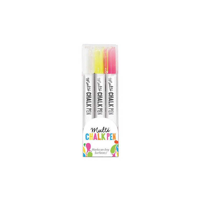 PENNE GESSO STICK CANCELLABILI SET PZ.3 COLORI ASS Immagine principale del prodotto