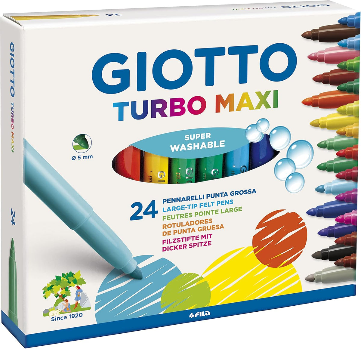 Pennarelli Turbo Maxi Giotto 24 Colori