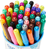 Pennarelli Turbo Maxi Giotto 48 in 24 Colori Barattolo