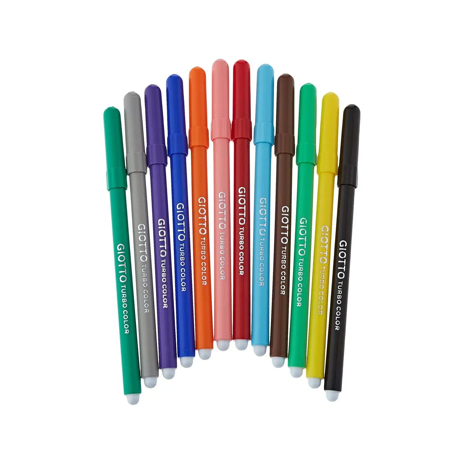 Pennarelli Punta Fine Giotto Turbo Color Barattolo da 96