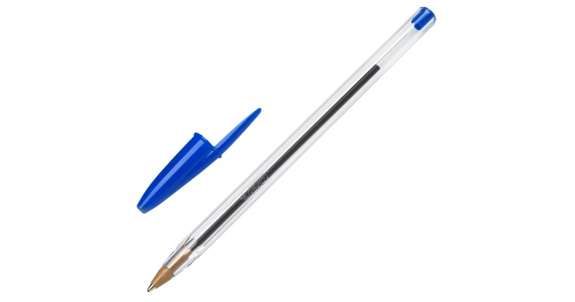 Penna Bic Cristal Blu Confezione 50 Pezzi