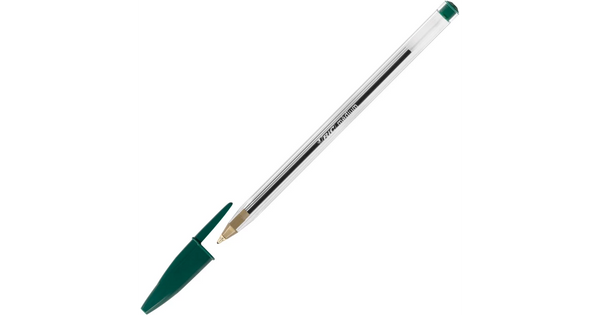 Penna Bic Cristal Verde Confezione 50 Pezzi