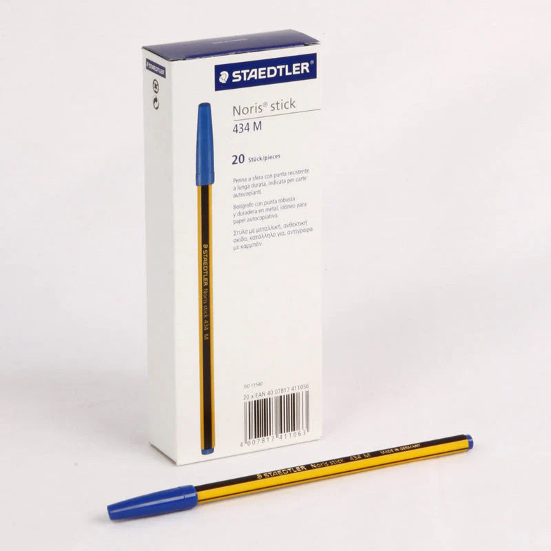 Pennasfera Noris Staedtler Blu Confezione 20 Pezzi