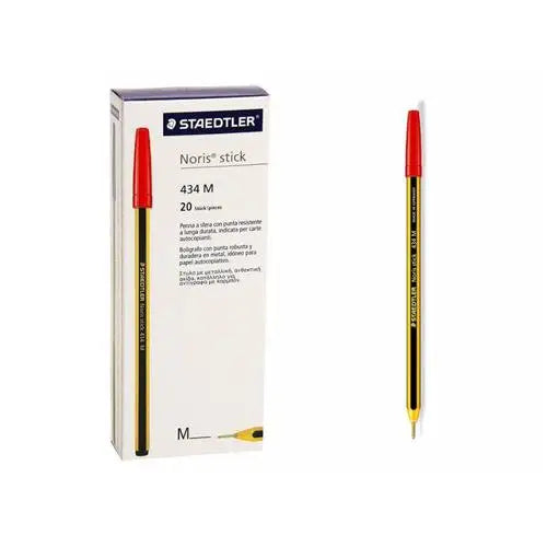 Pennasfera Noris Staedtler Rosso Confenzione 20 Pezzi