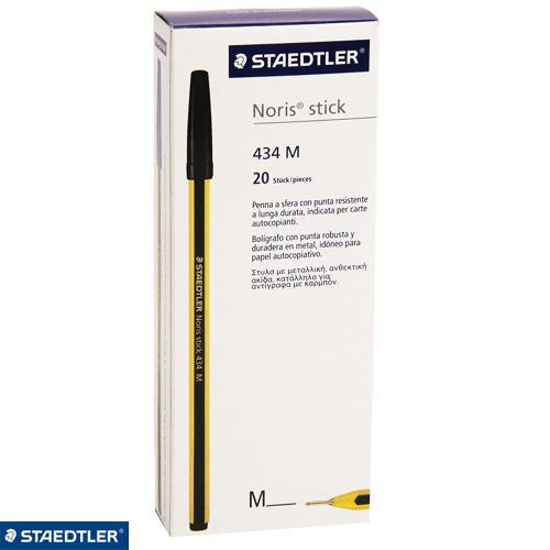 Pennasfera Noris Staedtler Nero Confezione 20 Pezzi