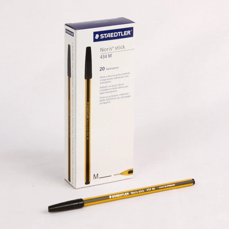 Pennasfera Noris Staedtler Nero Confezione 20 Pezzi