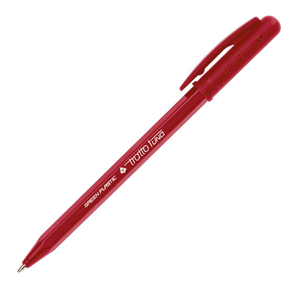 Pennasfera Tratto 1 Fila Rosso Confezione 50 Pezzi