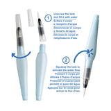 PENNELLO RICARICABIILE WATER BRUSH CARIOCA /3PZ.