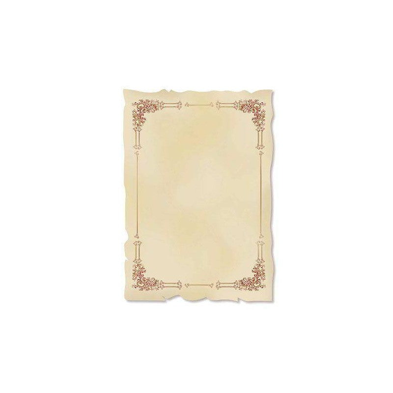 PERGAMENE FUSTELLATE GR.230 CM.29,7X42 - CONF.10 FOGLI