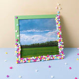 PERLE IN PLASTICA FORME E COLORI ASS. BAULETTO PZ.