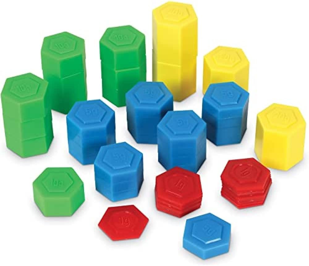 Pesi Assortiti Per Bilancia - Set 54 Pezzi