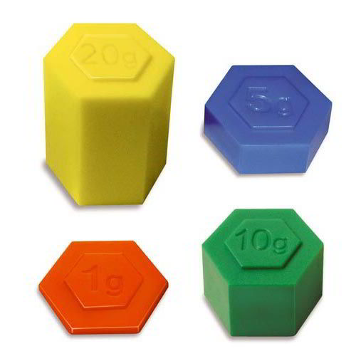 Pesi Assortiti Per Bilancia - Set 54 Pezzi