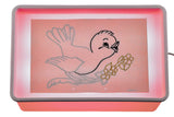 Tavolo Luminoso Con Vassoio - Cm. 39x27x8