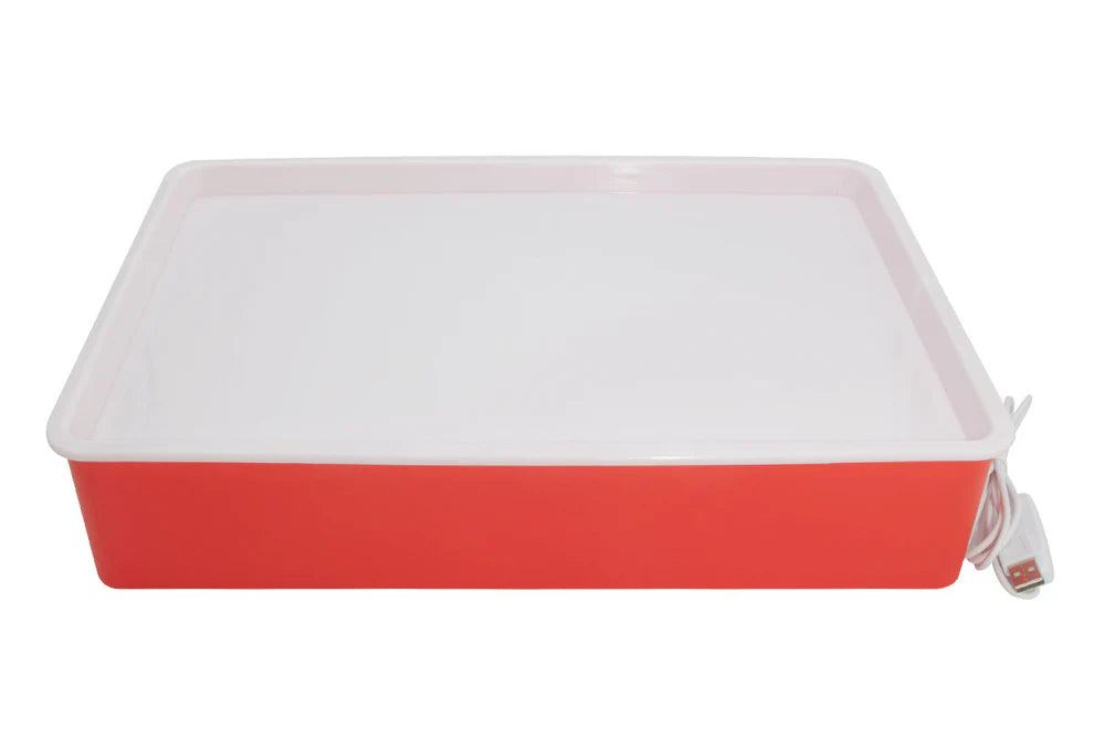 Tavolo Luminoso Con Vassoio - Cm. 39x27x8