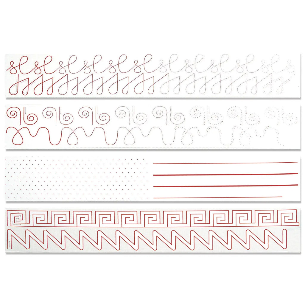 Strisce Pregrafismi Cm. 98X17 - Set 3 Pezzi