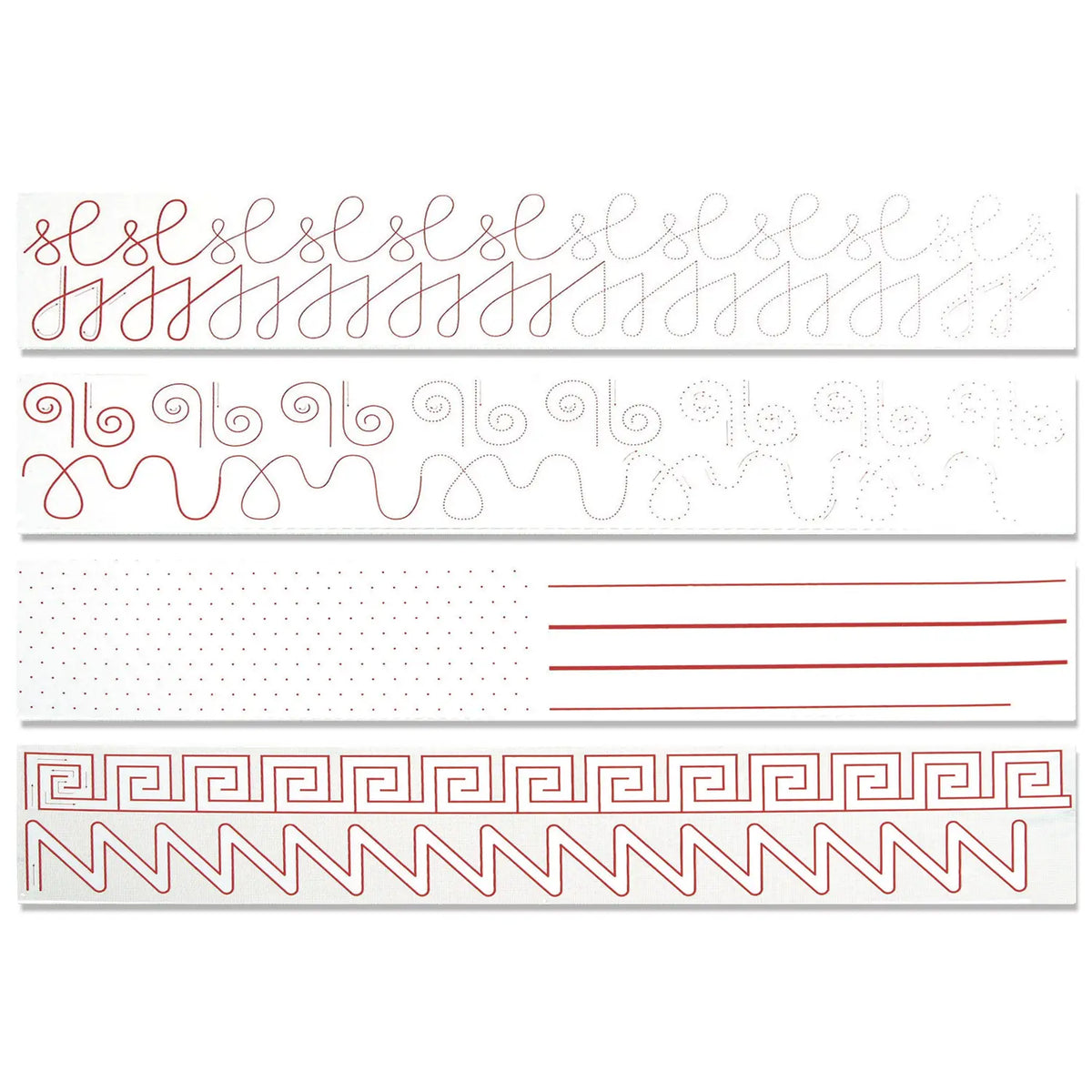 Strisce Pregrafismi Cm. 98X17 - Set 3 Pezzi