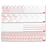 Strisce Pregrafismi Cm. 98X17 - Set 3 Pezzi
