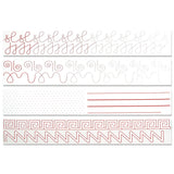 Strisce Pregrafismi Cm. 98X17 - Set 3 Pezzi