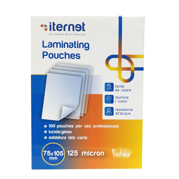 POUCHES 75x105MM 125 MICRON FG.100 Immagine principale del prodotto