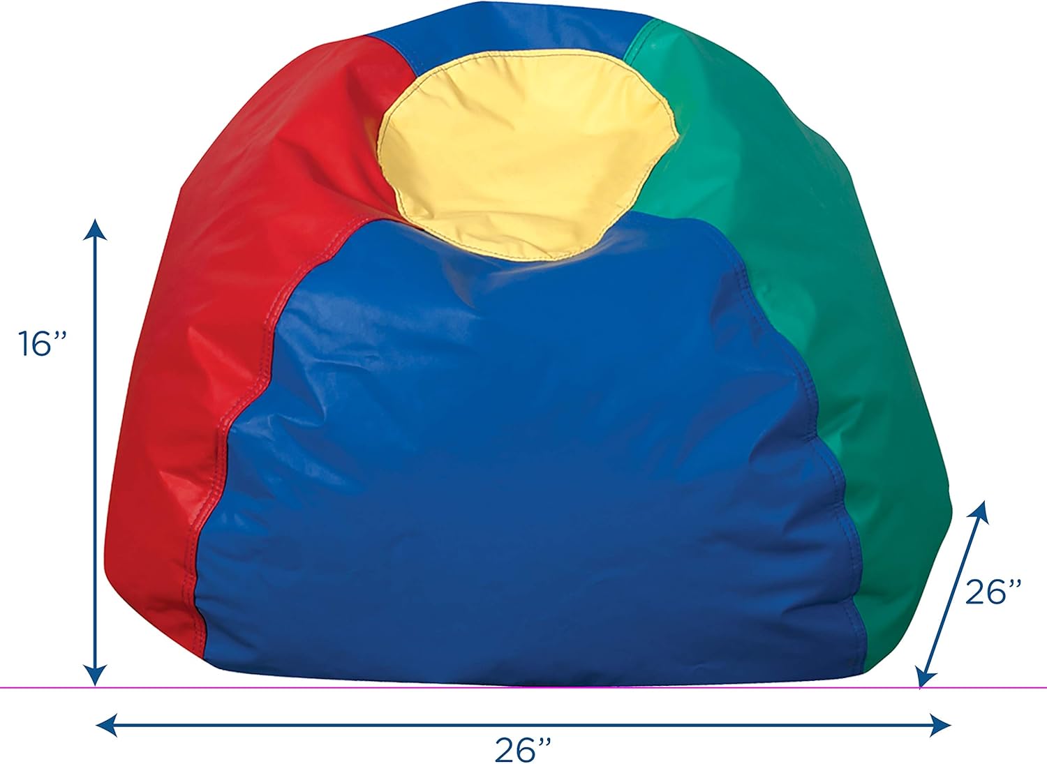 Poltrona A Sacco Pouf Diametro Cm. 66