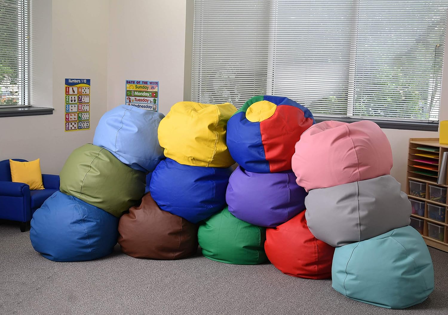 Poltrona A Sacco Pouf Diametro Cm. 66