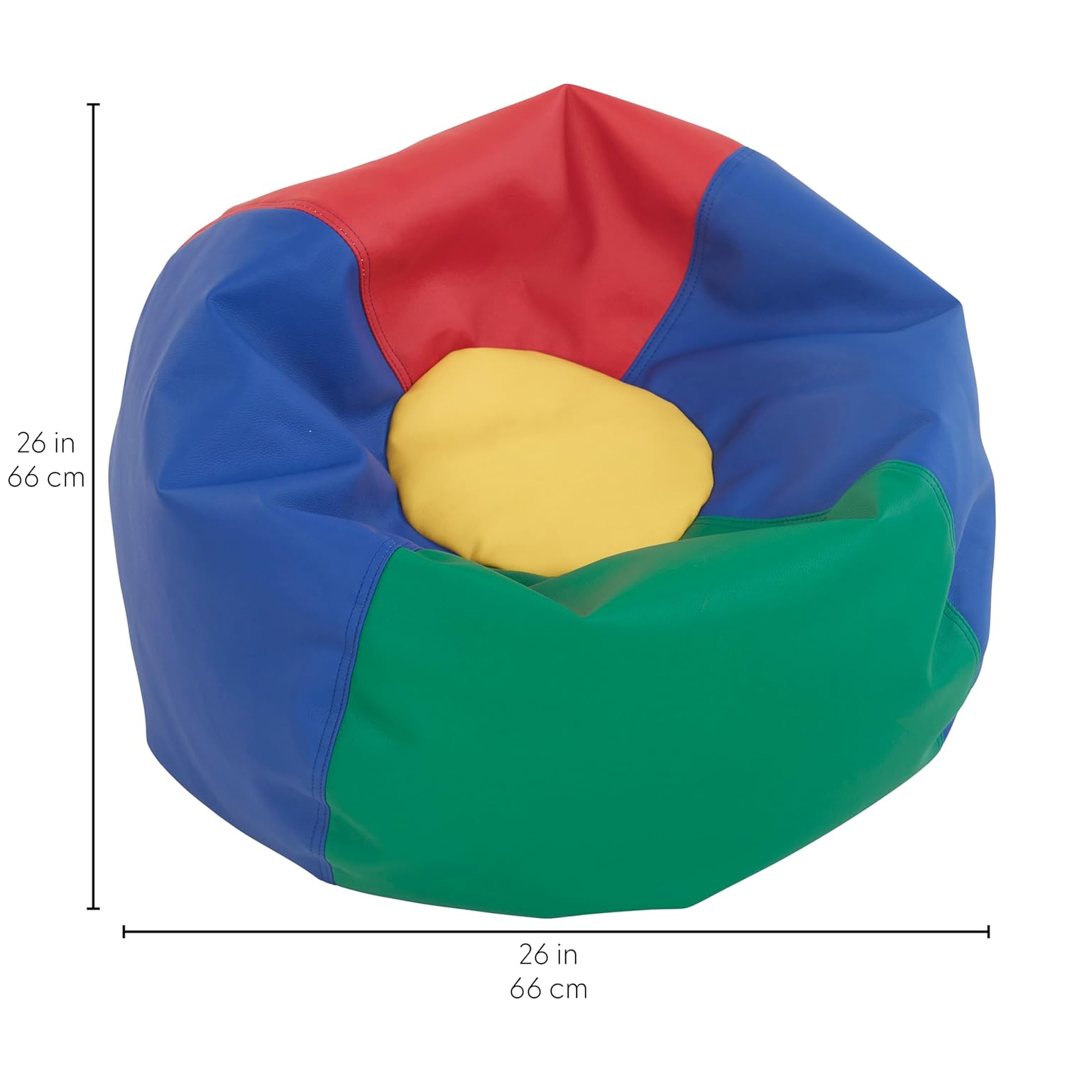 Poltrona A Sacco Pouf Diametro Cm. 66