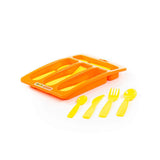 Stoviglie - Portaposate + 16 Posate