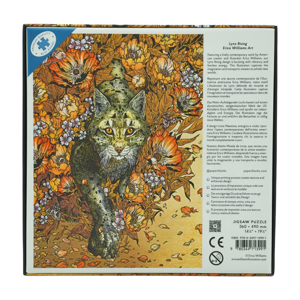 PUZZLE LINCE MAESTOSA 500 PZ. PAPERBLANKS
