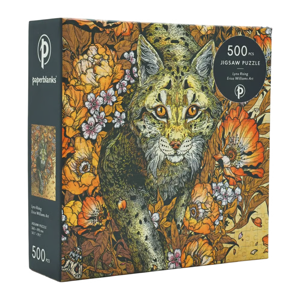 PUZZLE LINCE MAESTOSA 500 PZ. PAPERBLANKS Immagine principale del prodotto