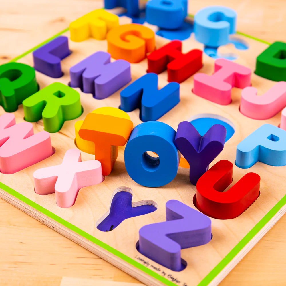 Puzzle 3D Grande - Alfabeto Maiuscolo