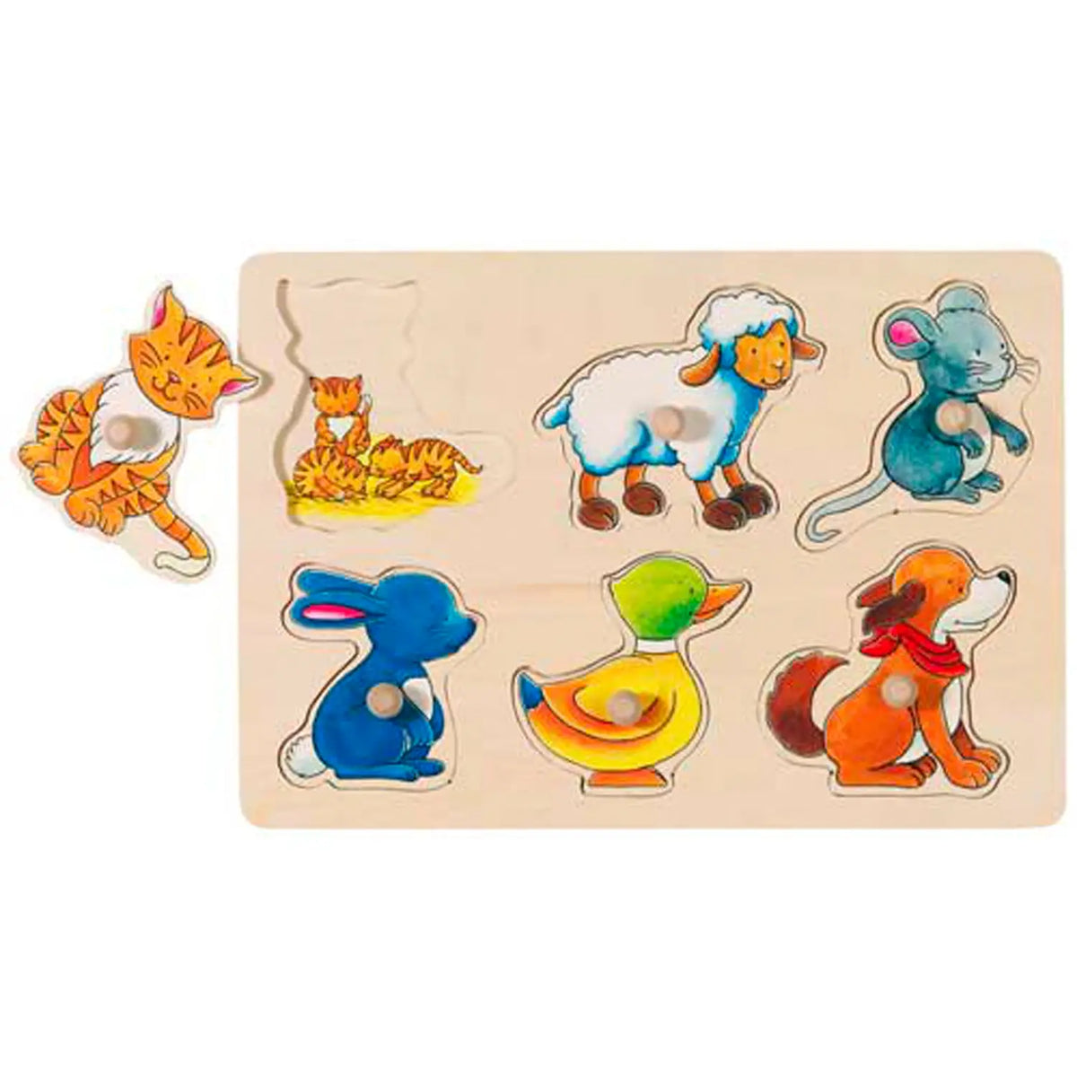 Puzzle Alza e Guarda Cm. 30X21 - Mamma E Figlio