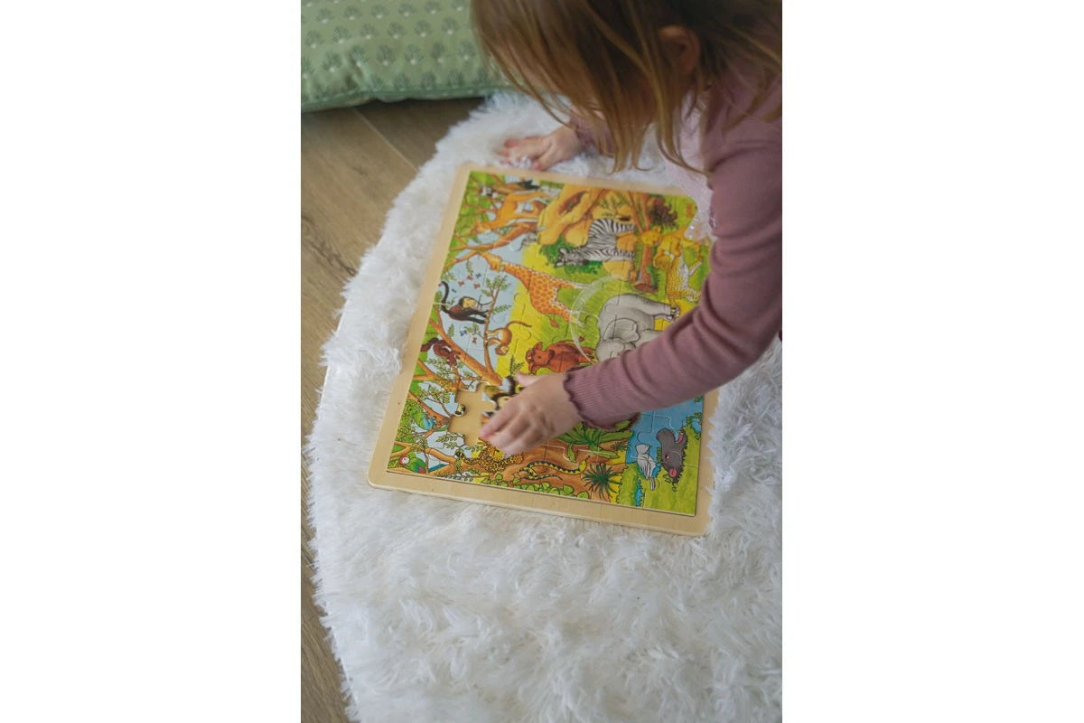 Puzzle Legno/Cartone Cm.40X30 - Africa